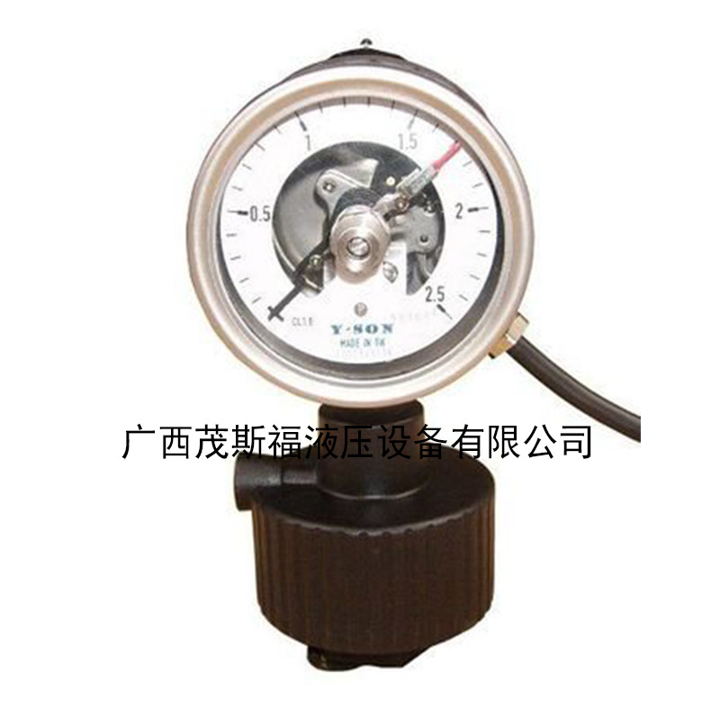北京电接点PP隔膜压力表AT65MM 